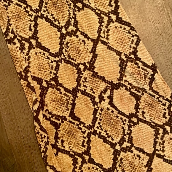 Western Flare Skin Print Pants 🐍 - Picture 2 of 4